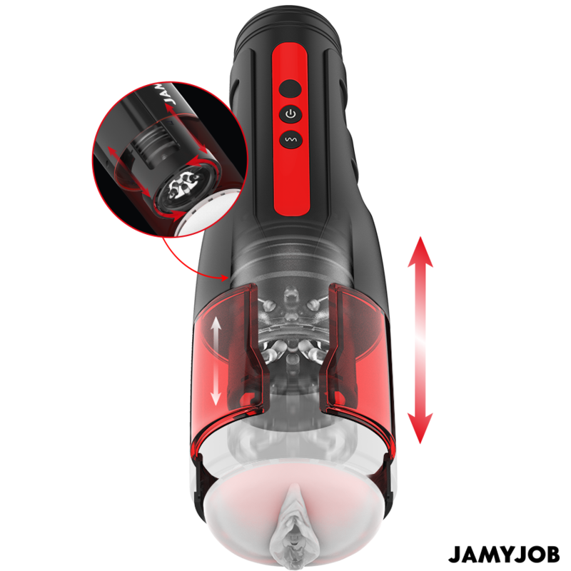 Cyclone Automatic Thrusting & Rotating Stroker | 10×10 Modes | JAMYJOB