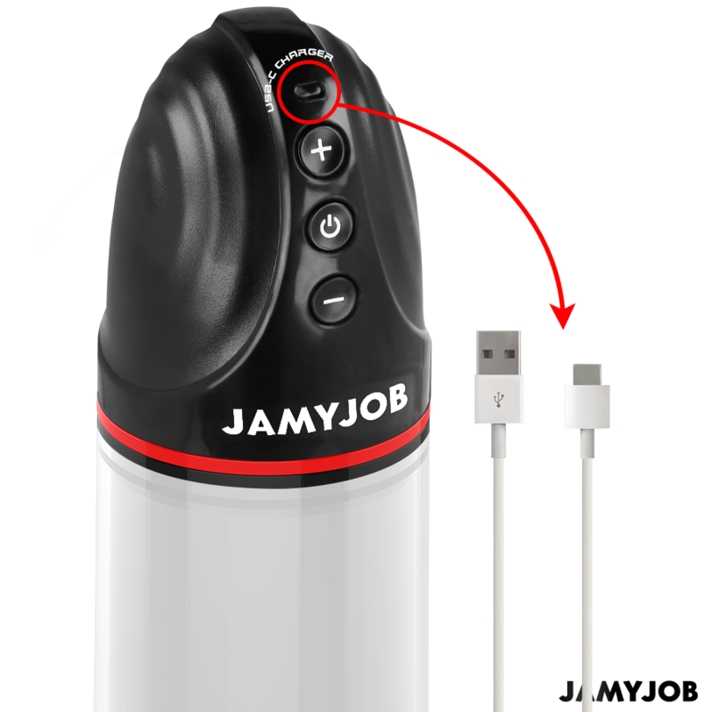 JAMYJOB - XPAND AUTOMATIC PUMP 3 LEVELS OF STIMULATING WAVES GREY