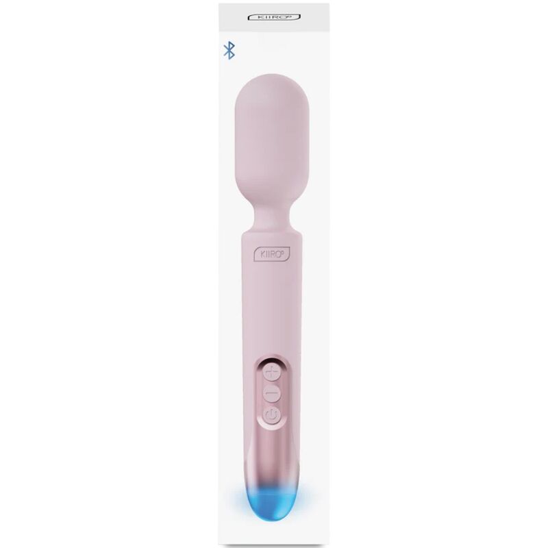 KIIROO ProWand Wand Vibrator | App & Remote Control | Pink