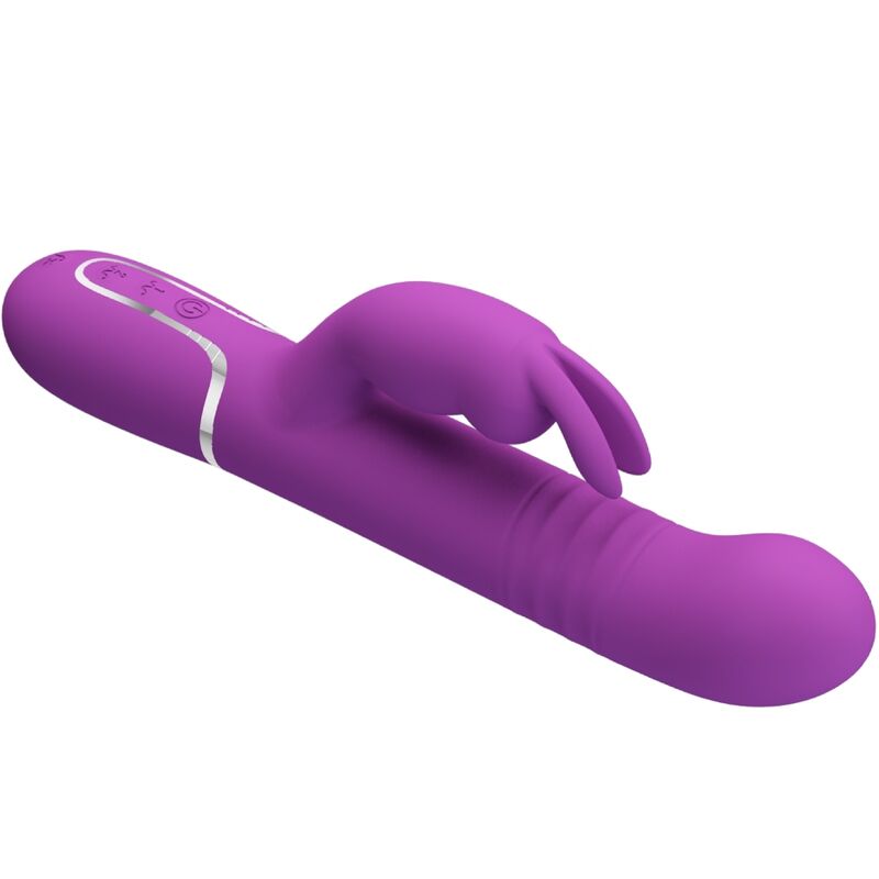 PRETTY LOVE - COALE 4 IN 1 MULTIFUNCTION RABBIT VIBRATOR  PURPLE