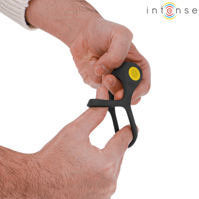 Alex Double Vibrating Penis Ring - 10 Modes - INTENSE