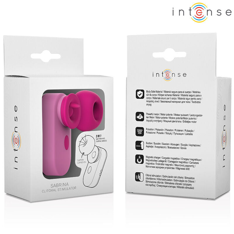 INTENSE - SABRINA CLIT STIMULATOR PINK