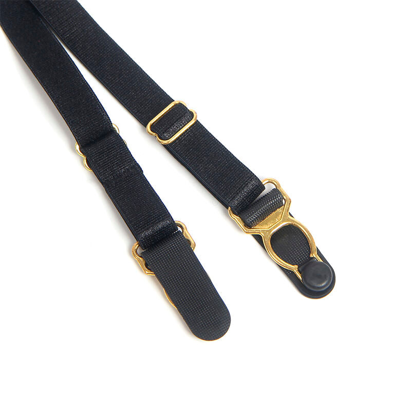 SUBBLIME - 955465 BLACK LEATHER ZIPPER BODY L/XL