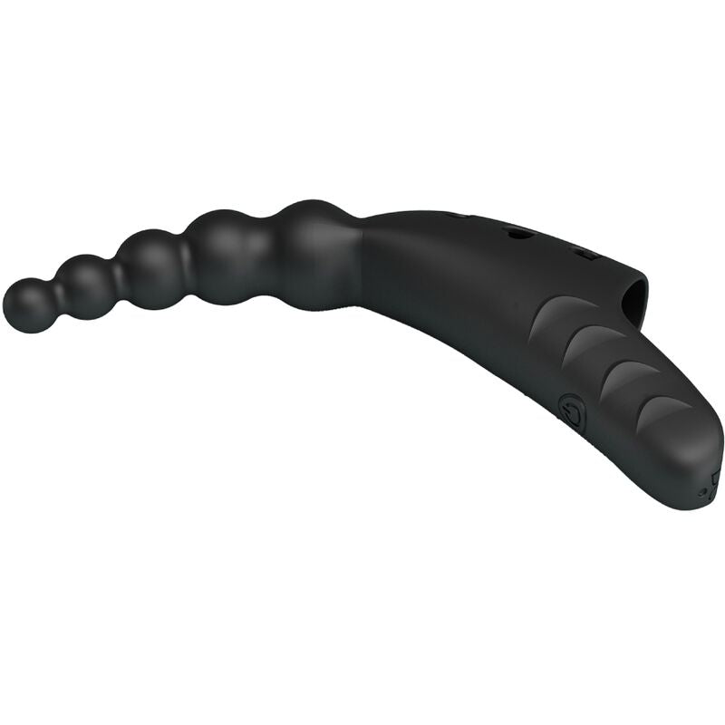 PRETTY LOVE - JORDIN FINGER VIBRATOR 10 VIBRATIONS BLACK