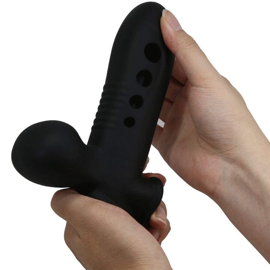 PRETTY LOVE - CRANE PENIS SLEEVE WITH AIRBAG BLACK