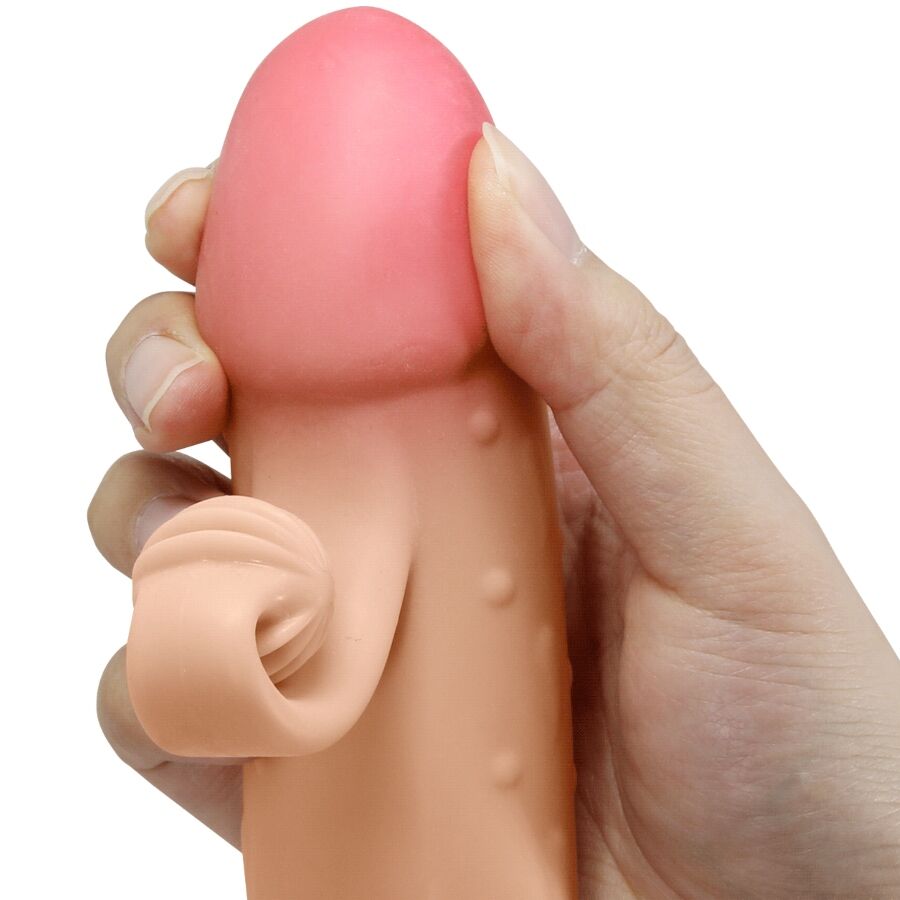 ROMANCE - VIBRATING PENIS SLEEVE NATURAL