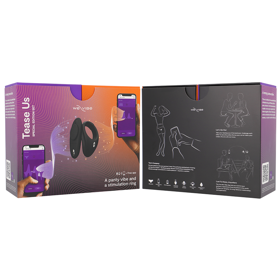 WE-VIBE - TEASE US SET BOND + MOXIE