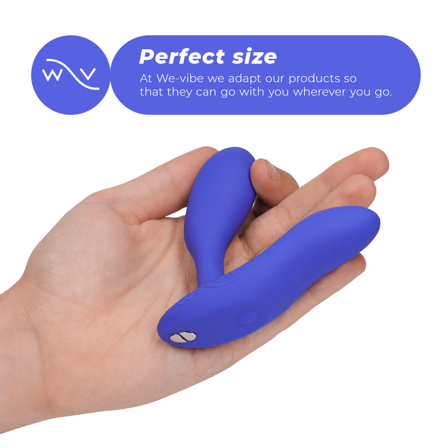 WE-VIBE - VECTOR+ BLUE PROSTATE MASSAGER