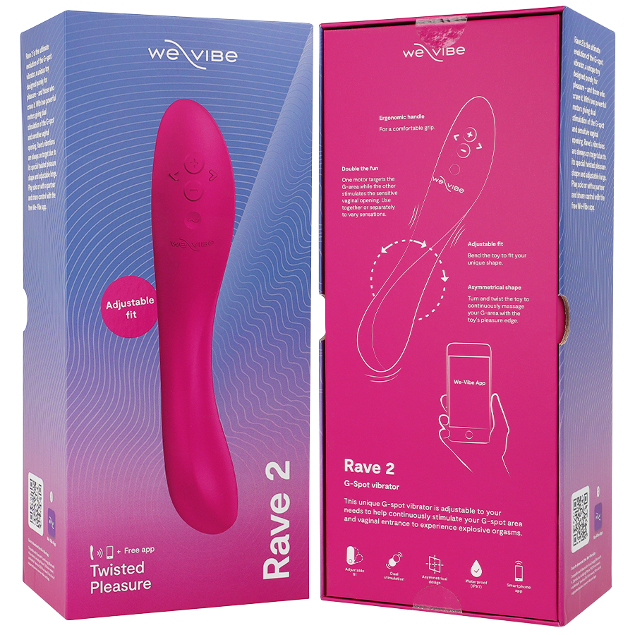 WE-VIBE - RAVE 2 G-SPOT VIBRATOR PINK