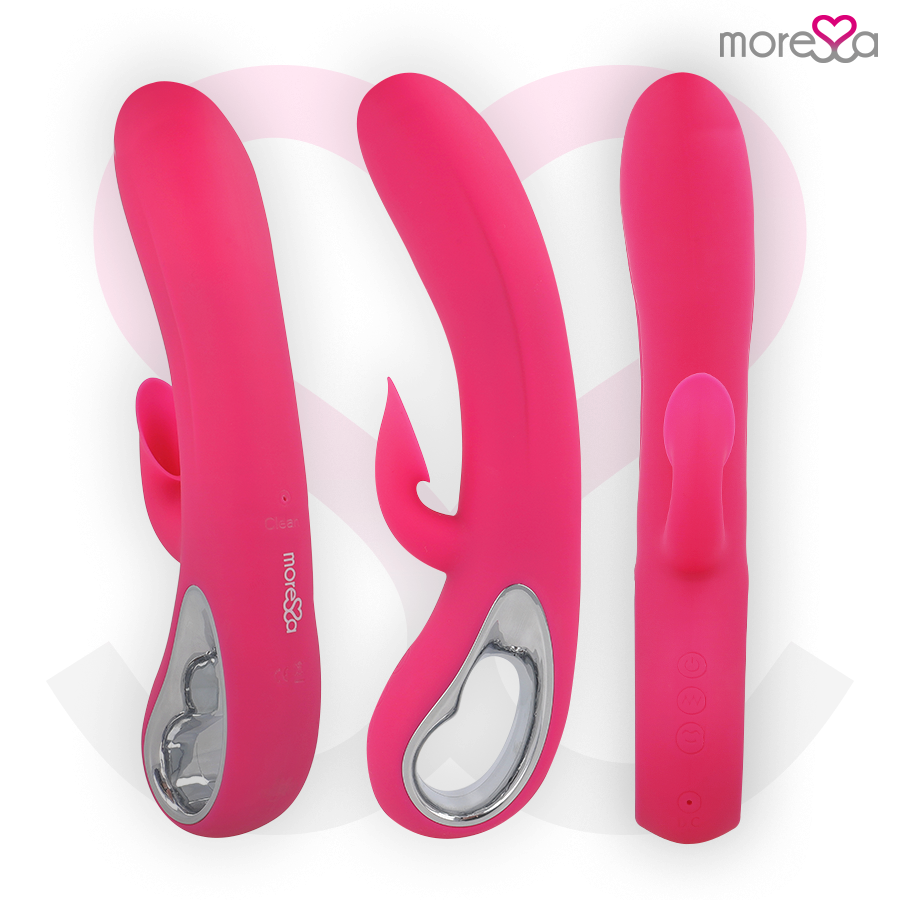 Dustin Clitoral Suction Vibrator - Premium Silicone - 20.5 cm - Moressa