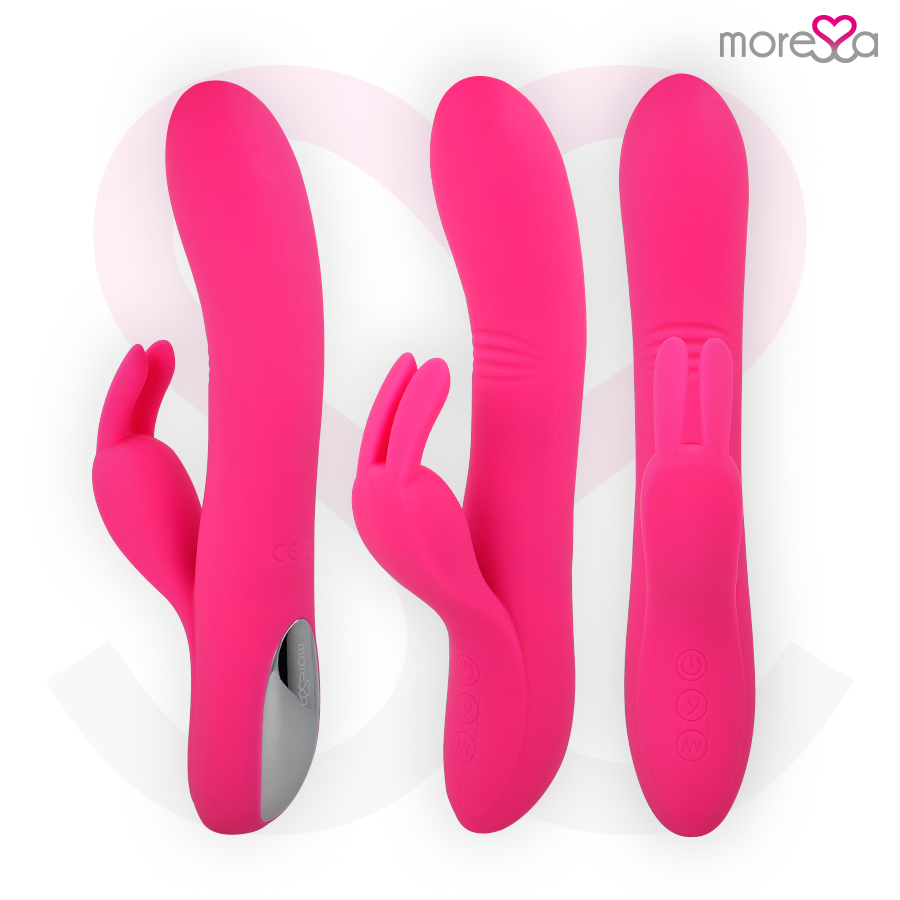 Ethan Waving Rabbit Dual-Motor Silicone Vibrator 20.5 cm – MORESSA