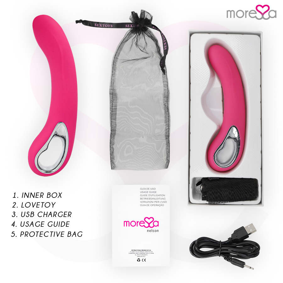 MORESSA - NELSON PREMIUM SILICONE RECHARGEABLE
