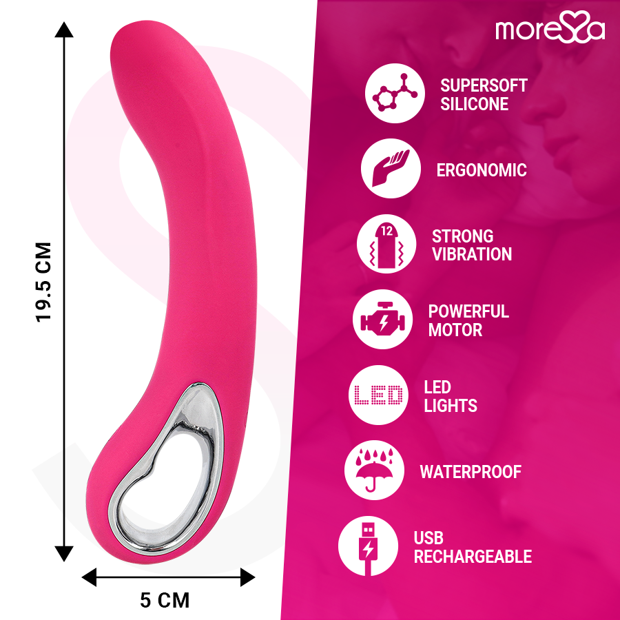 MORESSA - NELSON PREMIUM SILICONE RECHARGEABLE