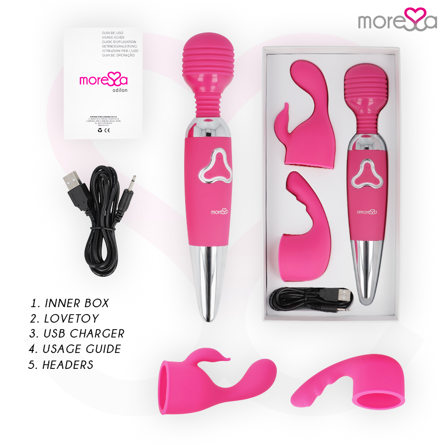 Premium Silicone Rechargeable Vibrator – Odilon – MORESSA