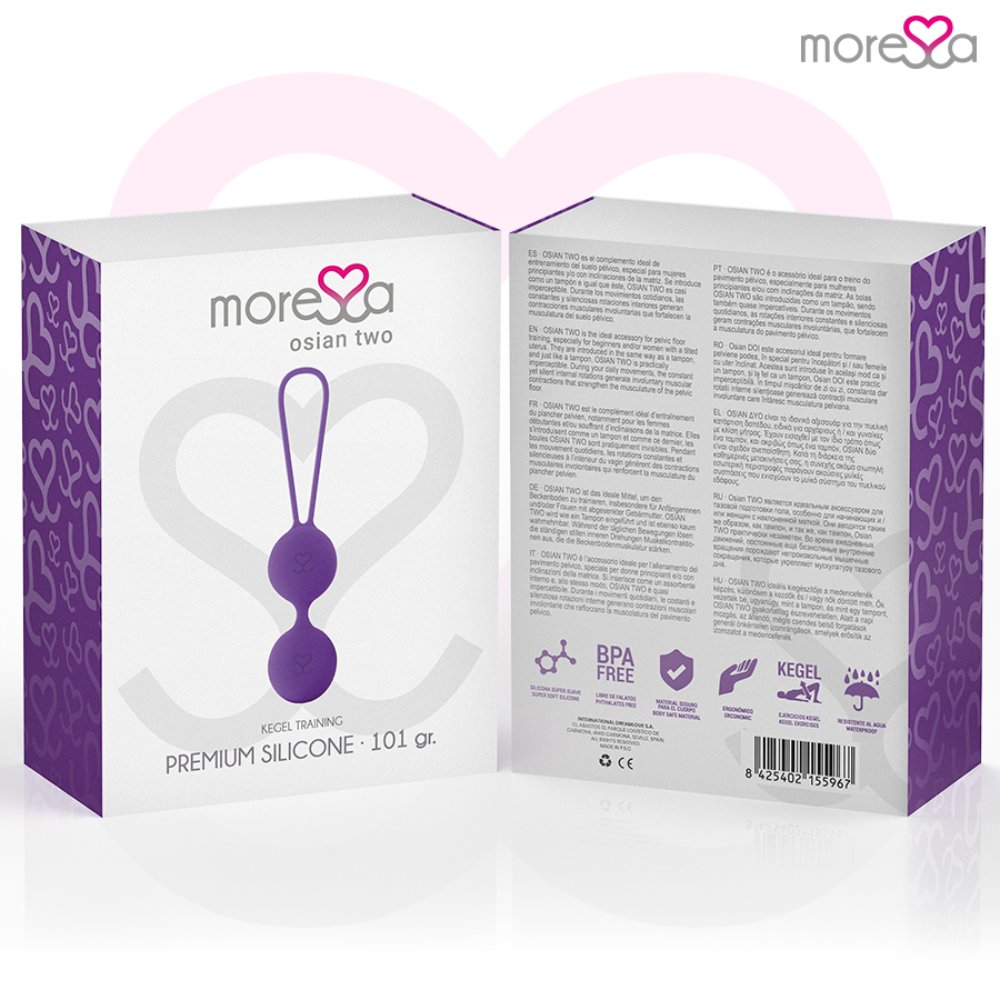 MORESSA - OSIAN TWO PREMIUM LILAC SILICONE