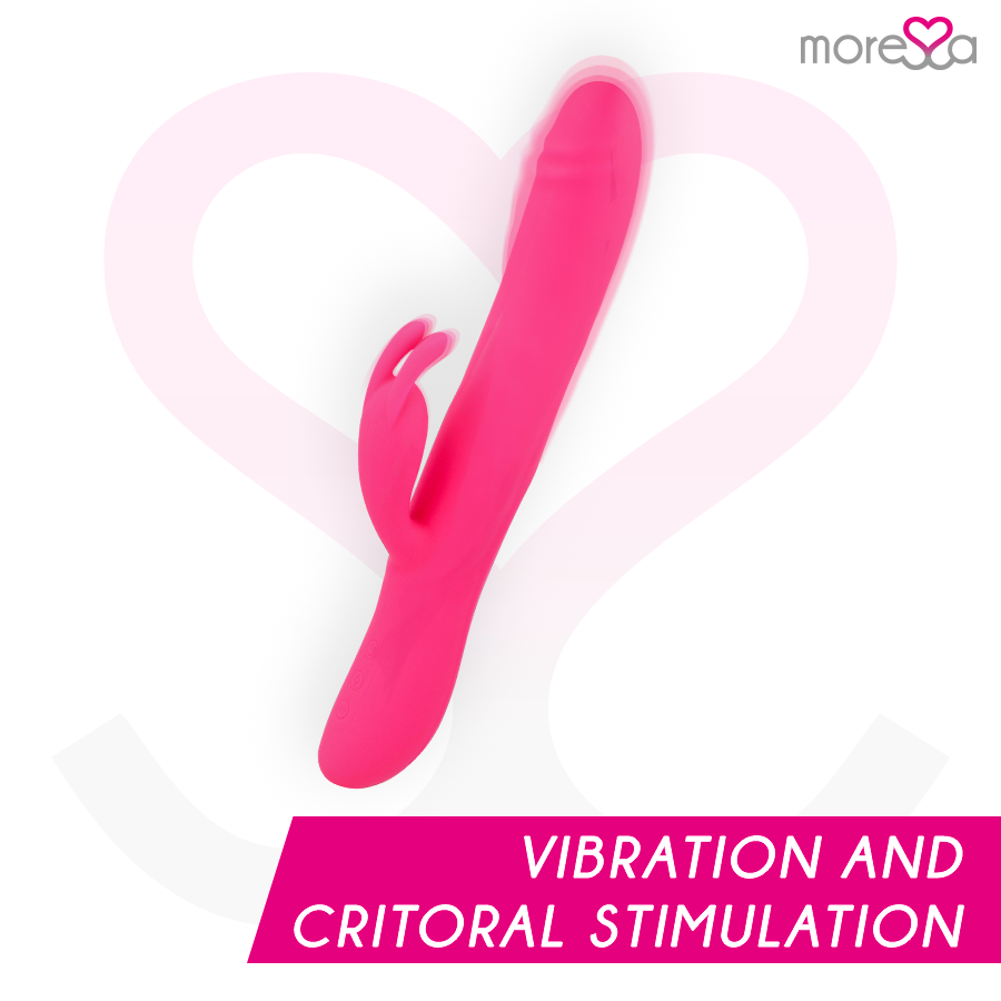 Rabbit Vibrator with Rotation | 28 cm x 3.5 cm | Moressa Somer