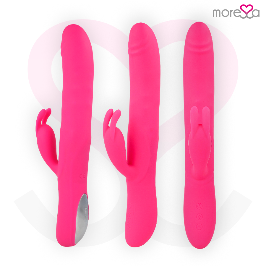 Rabbit Vibrator with Rotation | 28 cm x 3.5 cm | Moressa Somer