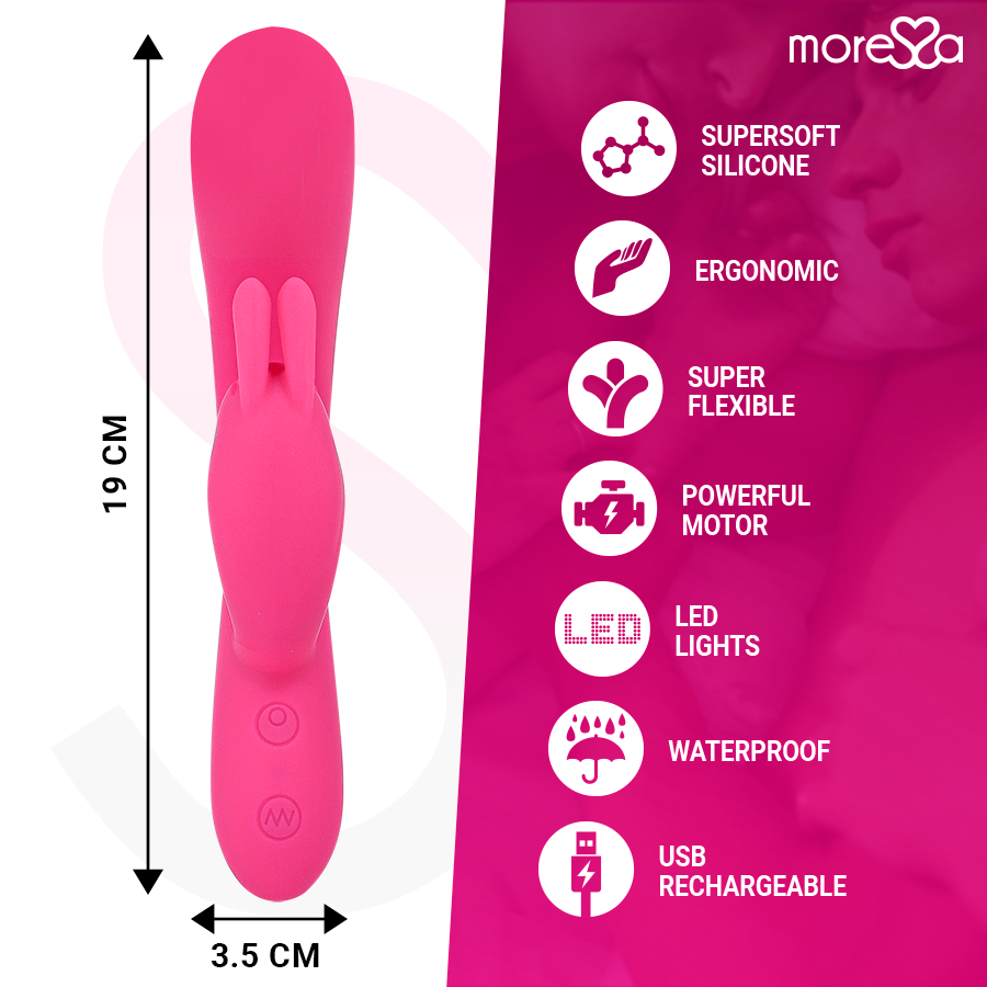 Telmo – Rabbit Vibrator with clitoral and G-spot stimulation