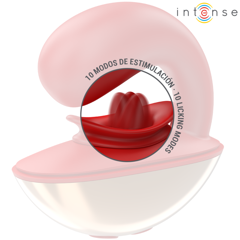 Mariah U-Shaped Couples Vibrator Red – 10 Modes – Waterproof – INTENSE