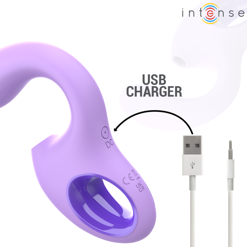 INTENSE - BAXTER VIBRATOR & STIMULATOR VIOLET