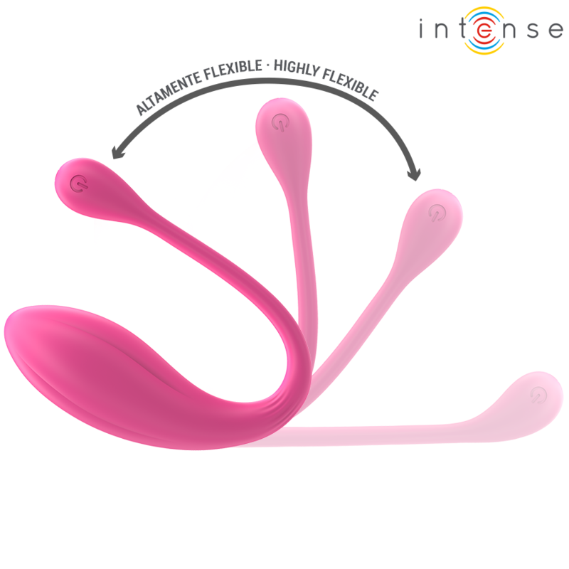 Janice – U-Shaped Dual-Stimulation Vibrator Pink | 10 Modes | Remote - INTENSE