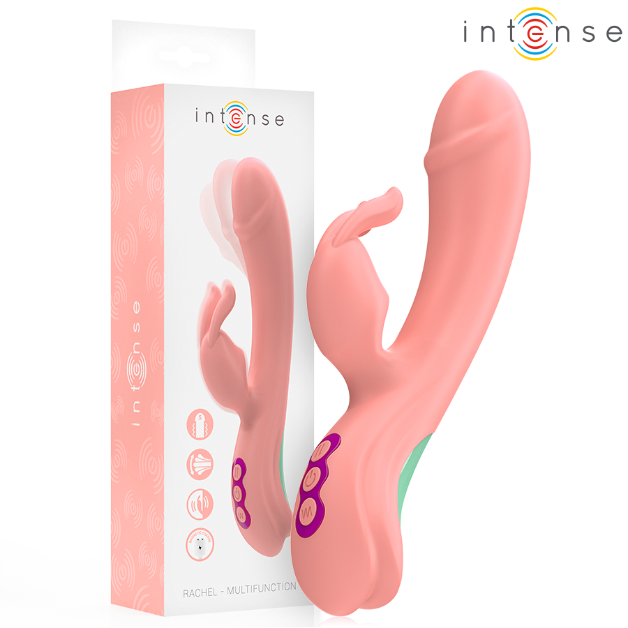 INTENSE - RACHEL RABBIT VIBRATOR 5 VIBRATIONS PINK