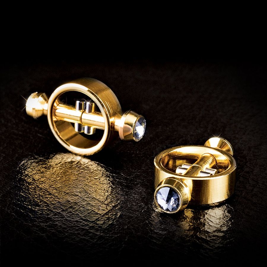 Magnetic nipple clamps | FETISH FANTASY GOLD