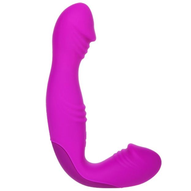 Strapless rechargeable harness, Lilac | PRETTY LOVE