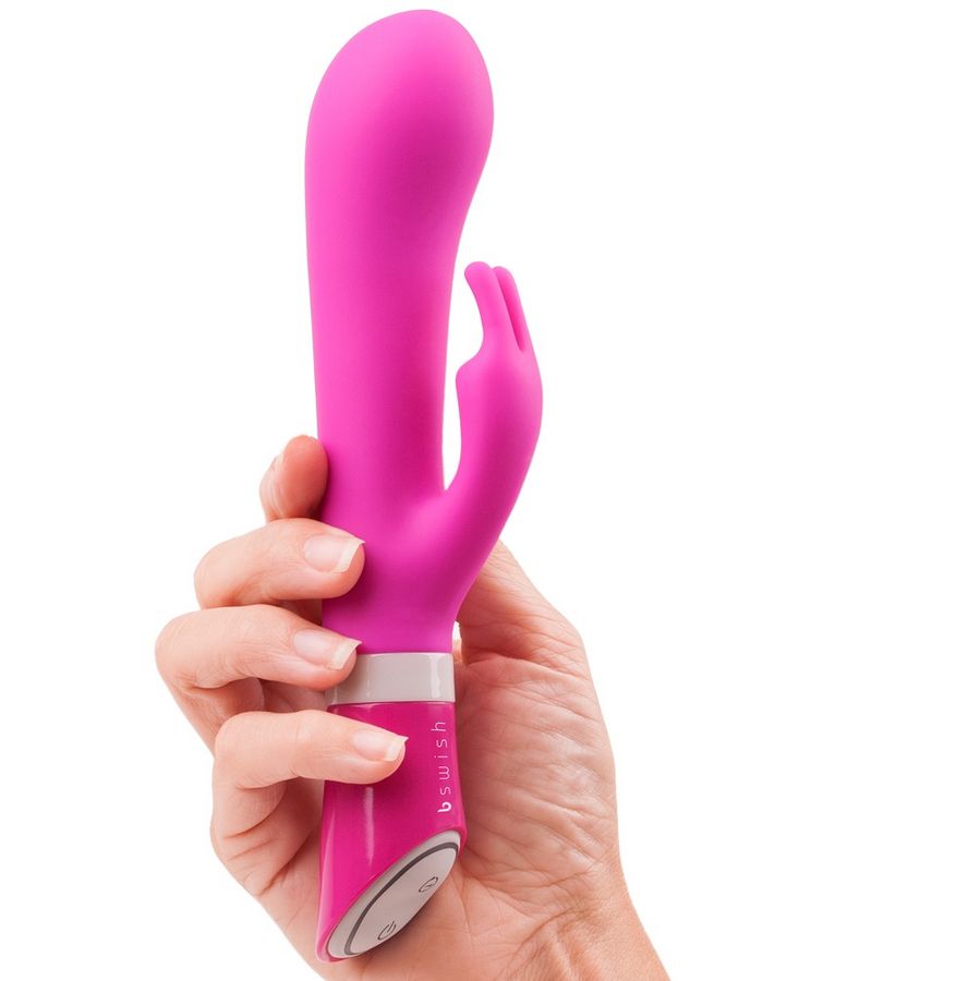 Dual-motor rabbit vibrator | 19.03 cm × 3.75 cm | B SWISH