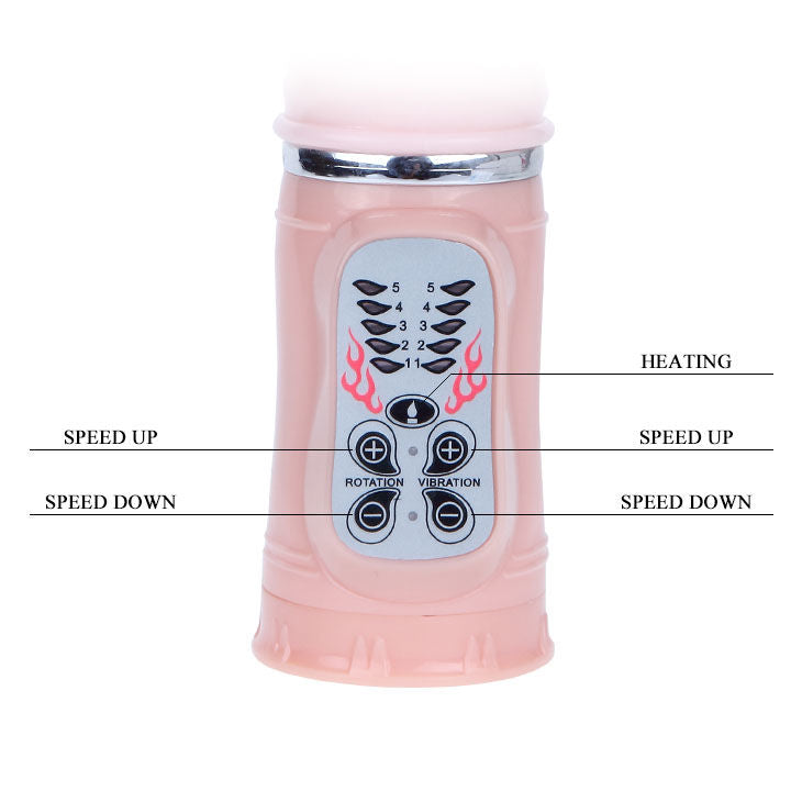 Heat Fire Bunny Rampant Heating Vibrator | 27 cm x 4.5 cm | BAILE
