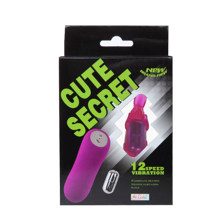 12-speed bunny egg vibrator (wired) | 65 mm × 70 mm | BAILE