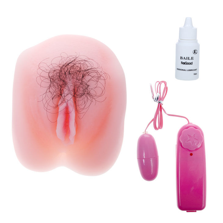 Anthea Magic Flesh Dual-Orifice Masturbator with Vibration