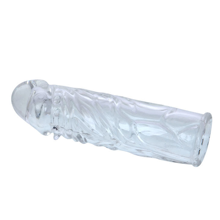 Pink Textured Silicone Penis Sleeve | 13 cm | BAILE