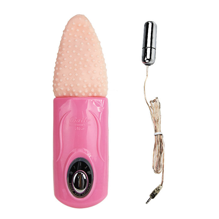 Flexible vibrating tongue massager | BAILE