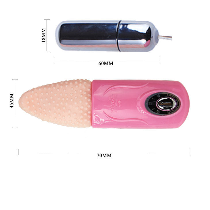 Flexible vibrating tongue massager | BAILE