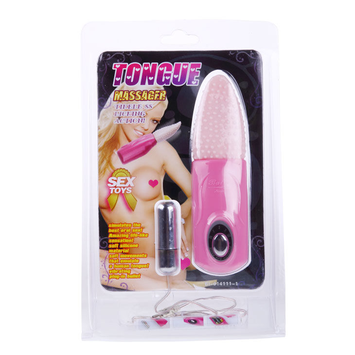 Flexible vibrating tongue massager | BAILE
