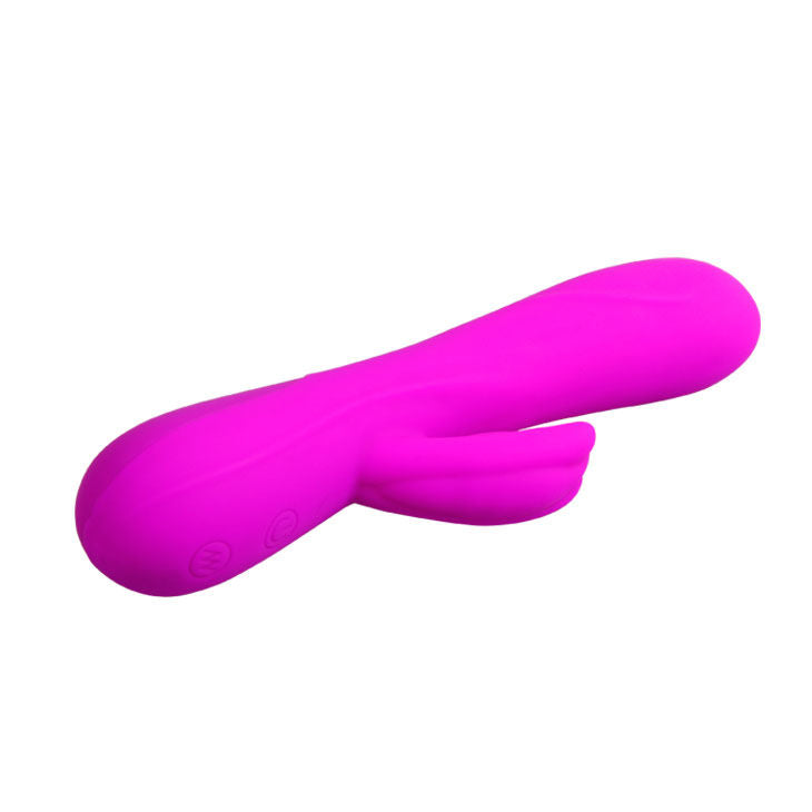 Barrette dual-motor rabbit vibrator | 21 cm × 3.8 cm | PRETTY LOVE