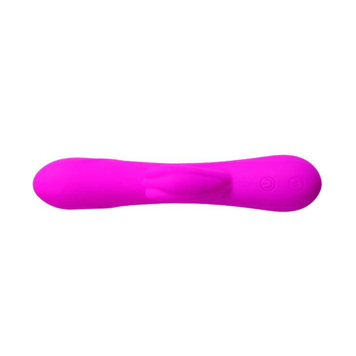 Barrette dual-motor rabbit vibrator | 21 cm × 3.8 cm | PRETTY LOVE