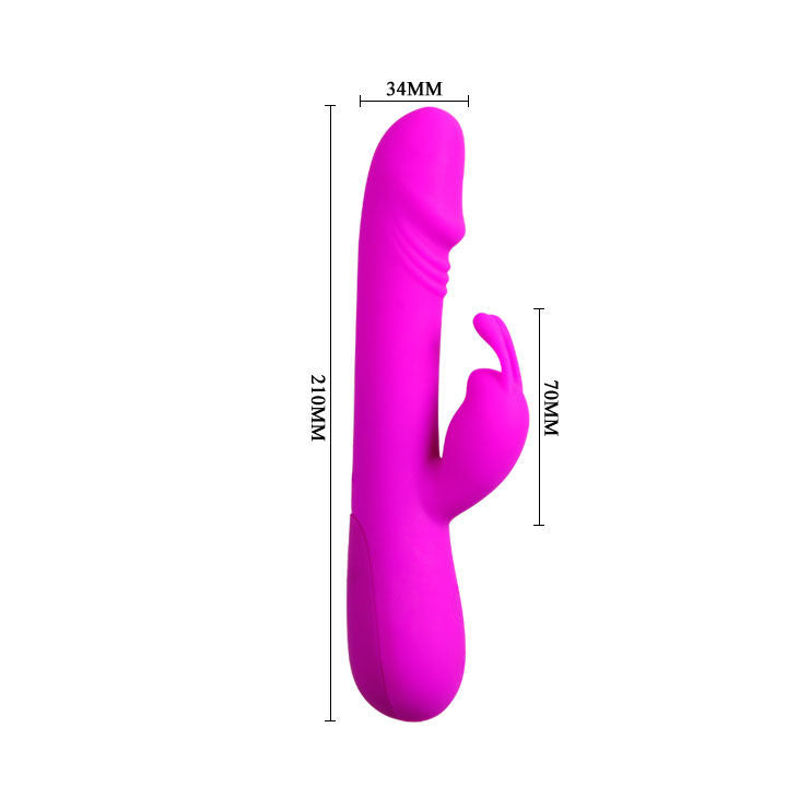 Flirtation rabbit vibrator | 21 cm × 3.4 cm | PRETTY LOVE