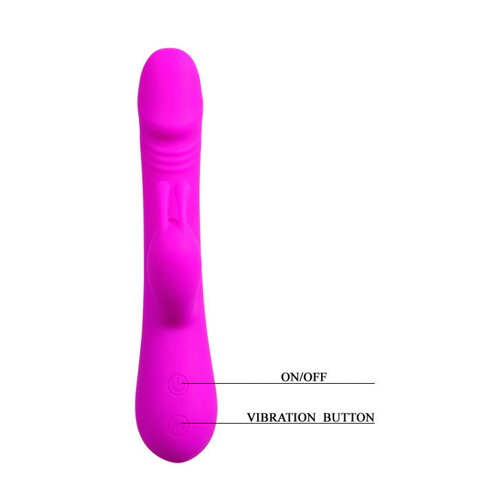 Flirtation rabbit vibrator | 21 cm × 3.4 cm | PRETTY LOVE