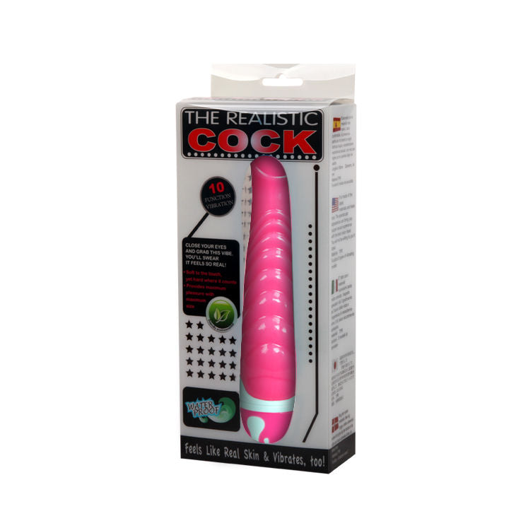 Lilac realistic G-spot vibrator | 21.8 cm × 4.3 cm | BAILE