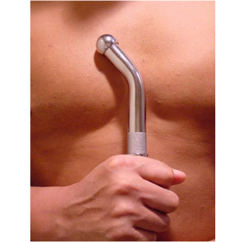 Steel G-spot cleansing nozzle | 20.1 cm | METAL HARD