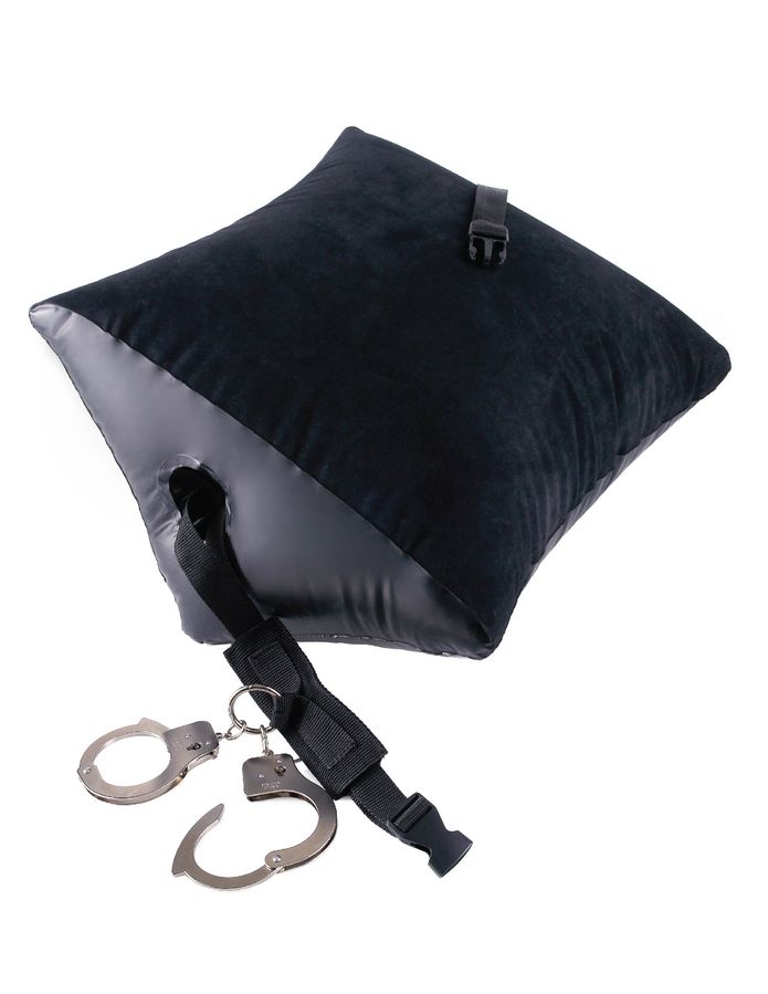 Position Master inflatable wedge with cuffs | FETISH FANTASY SERIES