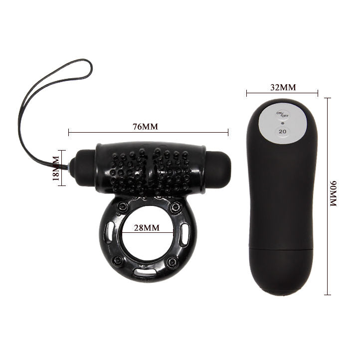 Remote-control vibrating ring | BAILE
