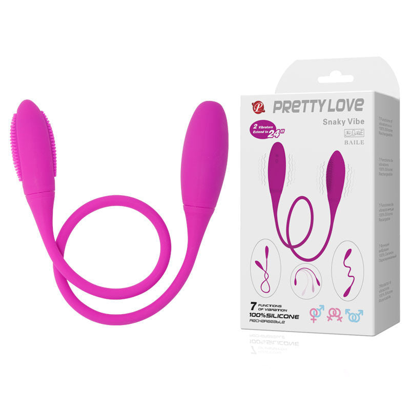 Flexible dual-ended vibrator | 600 mm | PRETTY LOVE