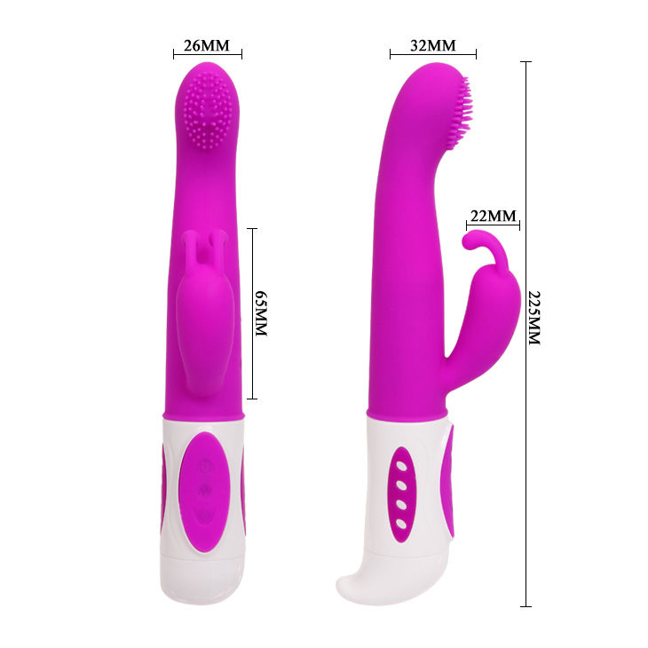 Oscillating rabbit vibrator | 22.5 cm × 3.2 cm | PRETTY LOVE
