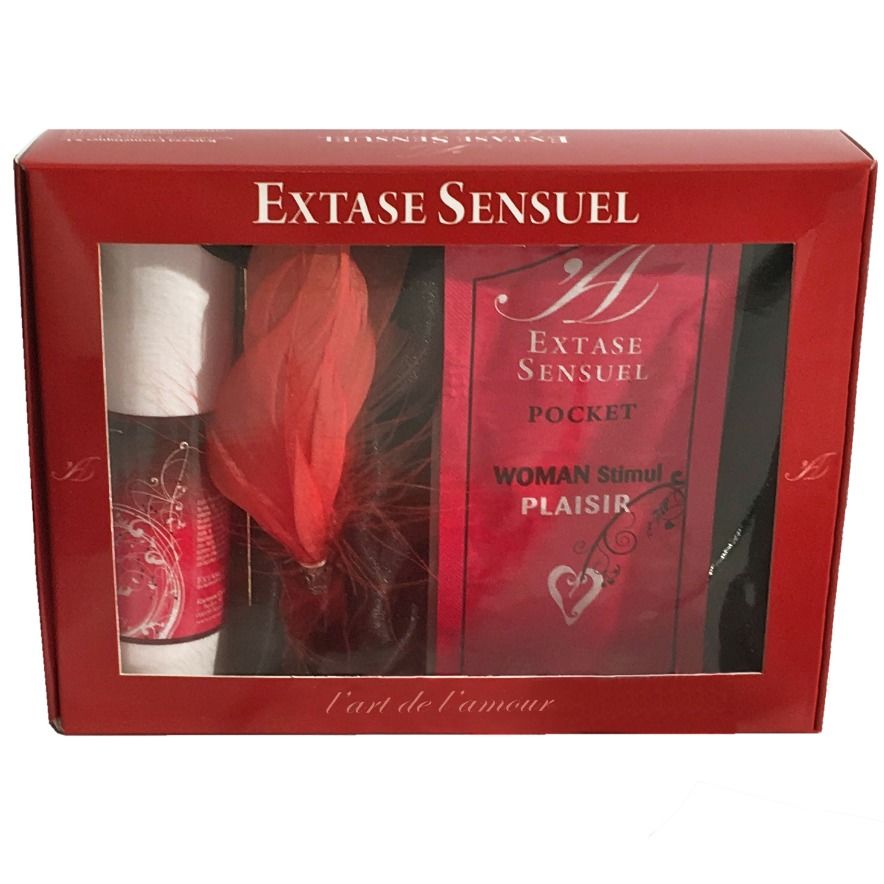 Voyage Sensuel pleasure kit | 30 ml + 2 × 10 ml | EXTASE SENSUAL