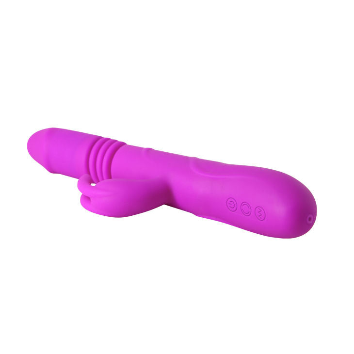 Up-&-Down dual-action rabbit vibrator | 27 cm × 3.5 cm | PRETTY LOVE