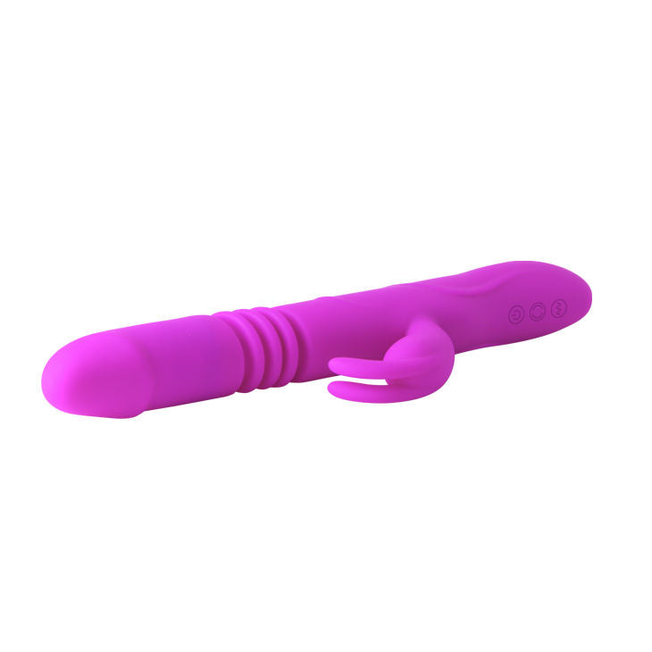 Up-&-Down dual-action rabbit vibrator | 27 cm × 3.5 cm | PRETTY LOVE