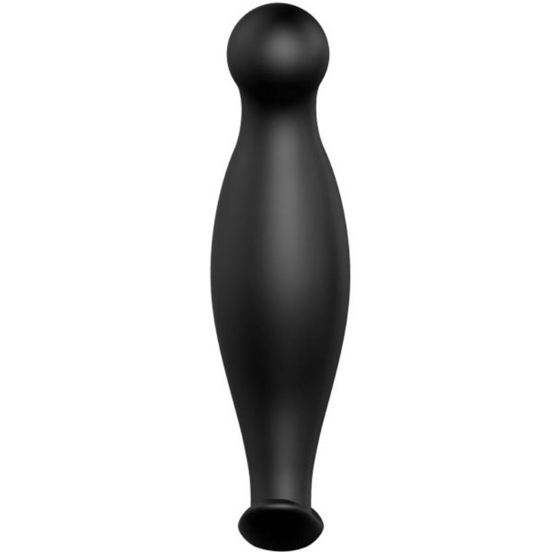 Ergonomic Silicone Anal Plug | Black | PRETTY LOVE